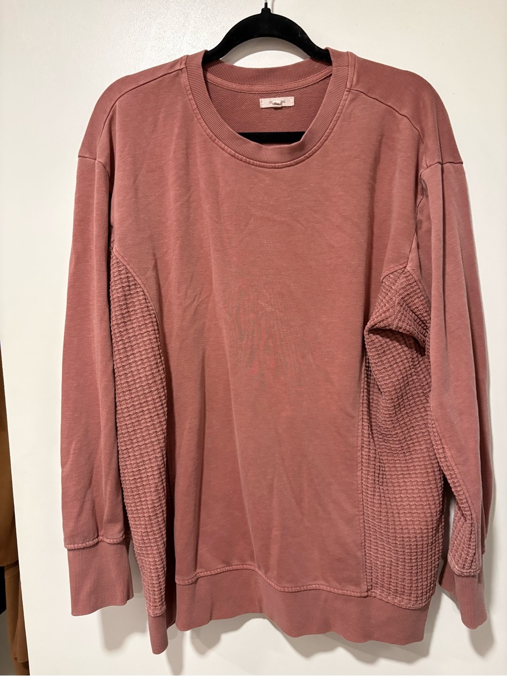 Maurices Dusty Rose Crewneck Sweater
